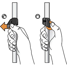 Black Diamond TRAIL CORK TREKKING POLES Picante