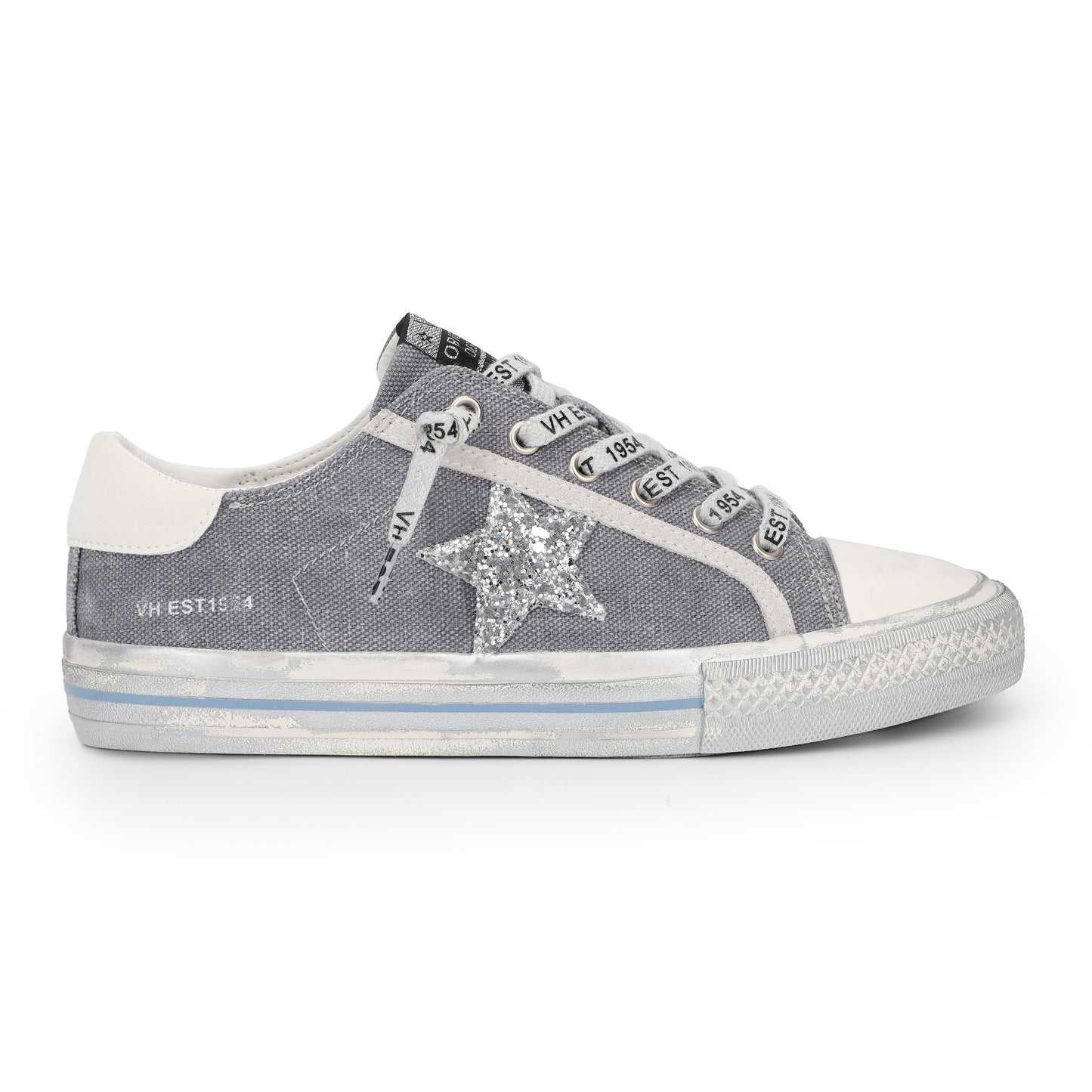 VINTAGE HAVANA - ALIVE Lace Up Sneakers Casual Shoes - GREY