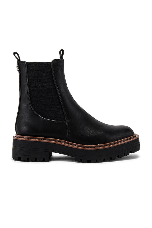 SAM EDELMAN Laguna Black Leather Women