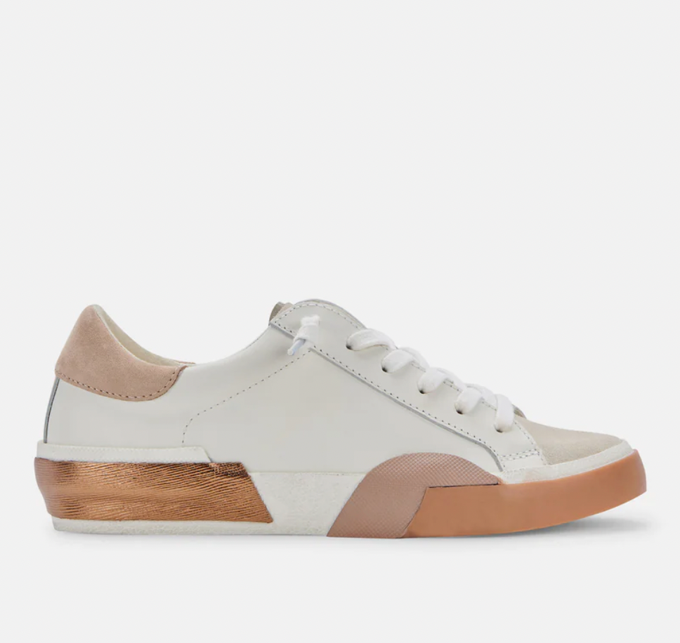 Dolce Vita Zina Sneakers White Tan