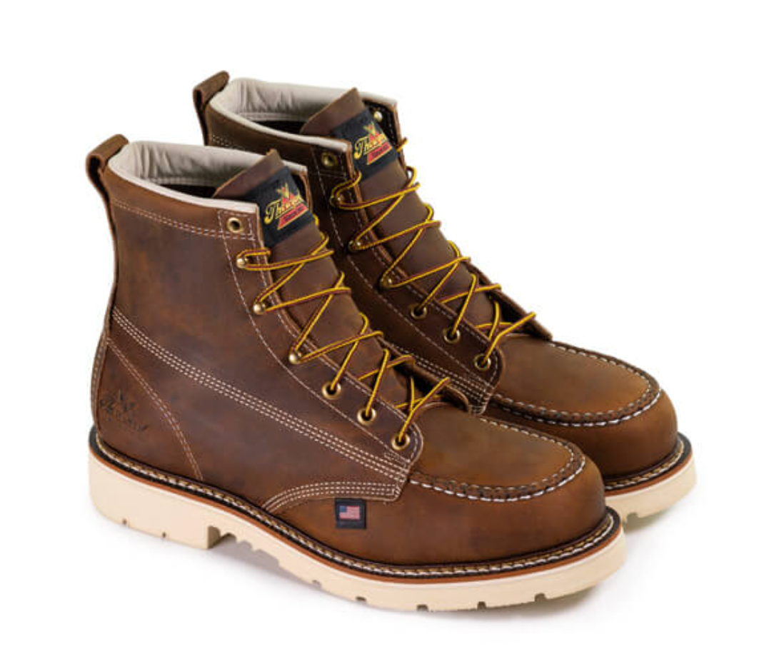 Thorogood 6" Trail Crazyhorse Safety Toe - Moc Toe MAXWear 90
