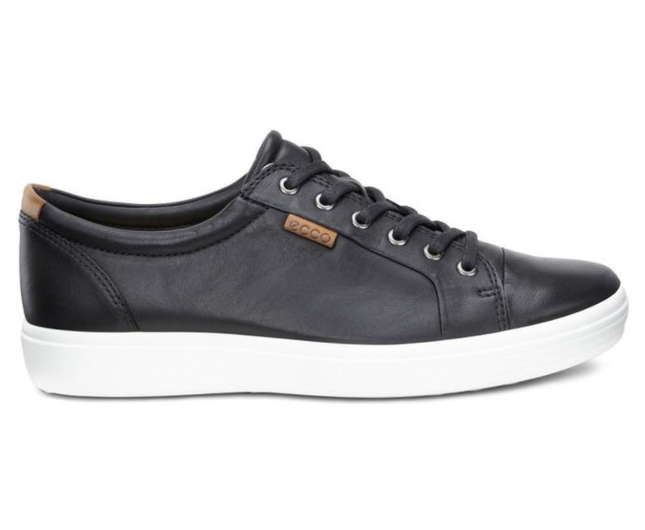 ECCO Men's Soft 7 Sneaker - Black