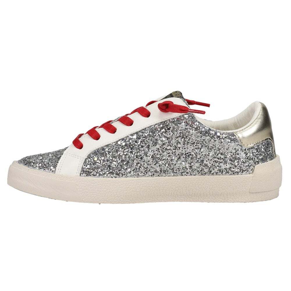 VINTAGE HAVANA - LIMITLESS Lace Up Sneakers Casual Shoes - SILVER