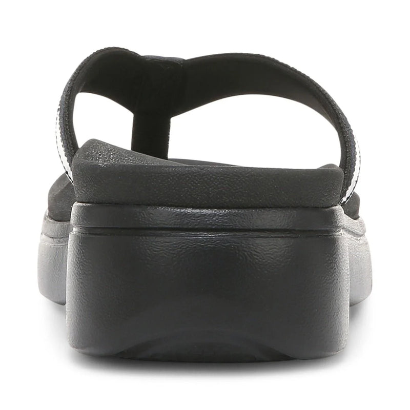 VIONIC High Tide II Black Platform Women Sandal OasisSports