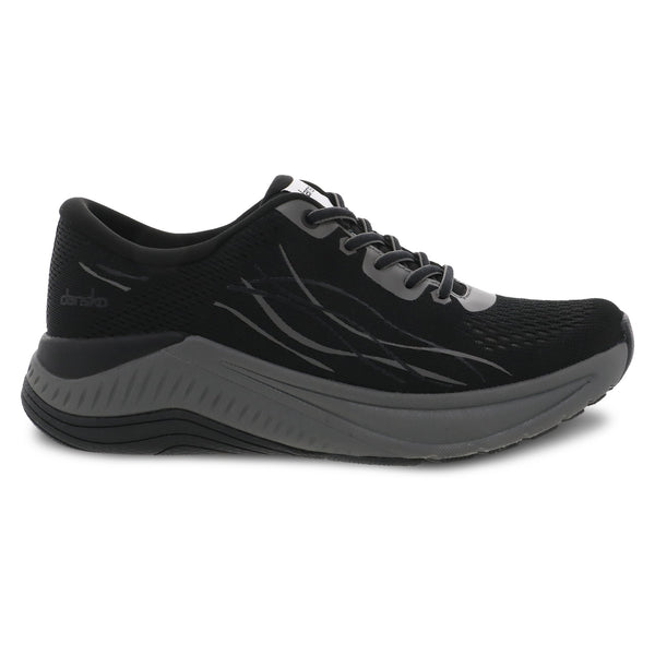 DANSKO Pace Black/Grey Mesh Sneaker