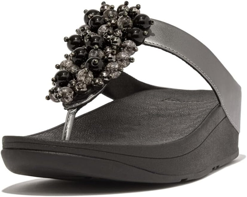 Fitflop Fino Bauble-Bead Toe-Post Women Sandals