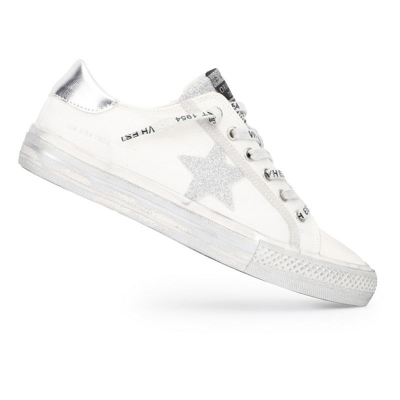 VINTAGE HAVANA - ALIVE Lace Up Sneakers Casual Shoes - WHITE
