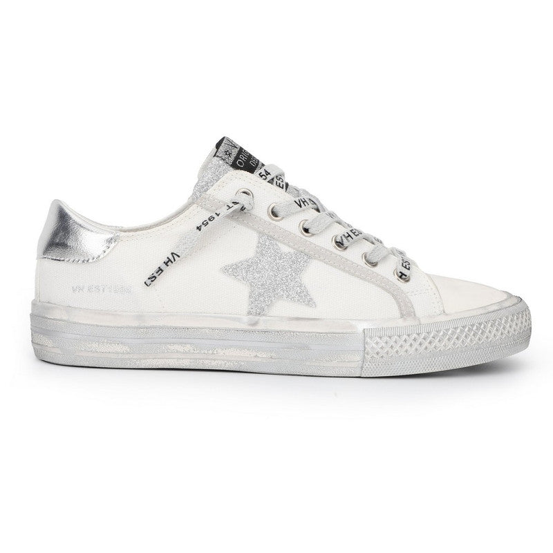 VINTAGE HAVANA - ALIVE Lace Up Sneakers Casual Shoes - WHITE