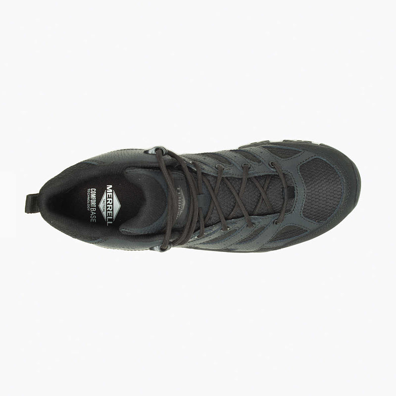 Merrell Men's Moab 3 Mid Tactical Waterproof Wide Width Black
