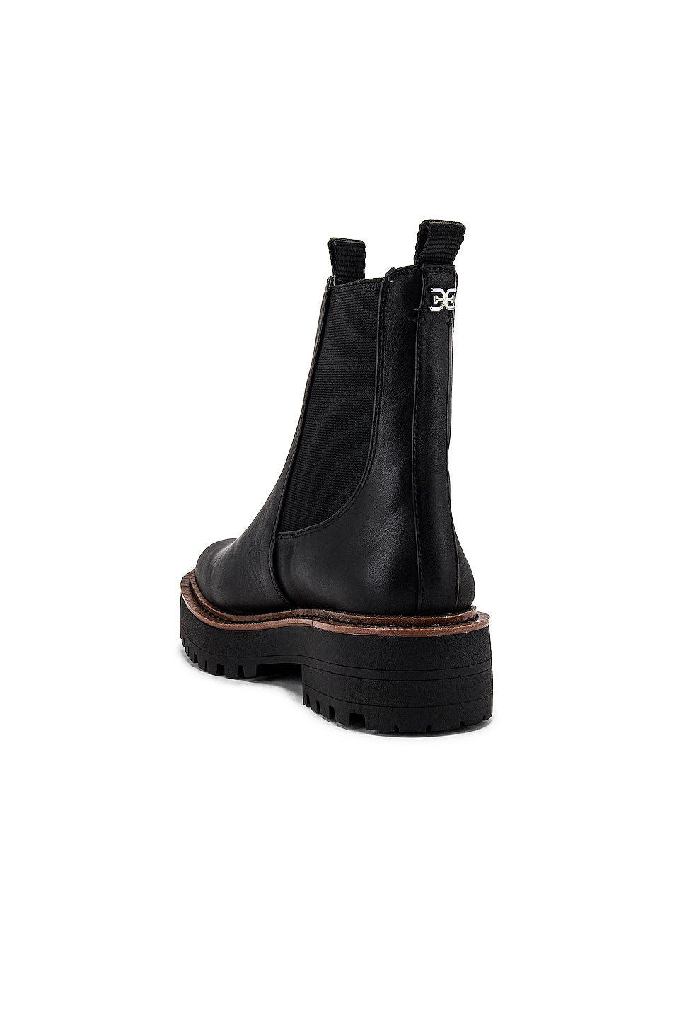 SAM EDELMAN Laguna Black Leather Women
