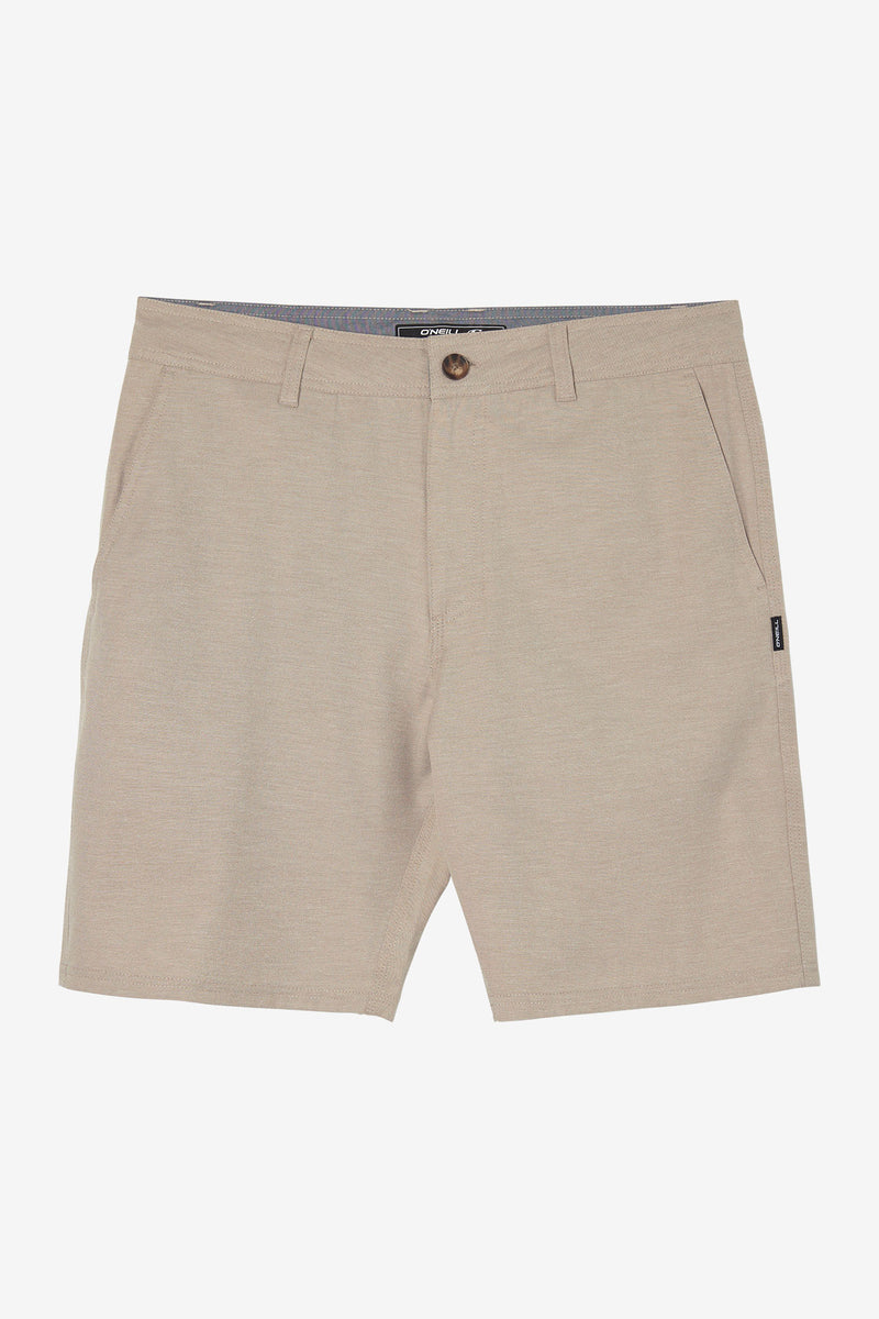 O'neill Men's Reserve Light Check 19" Hybrid Shorts