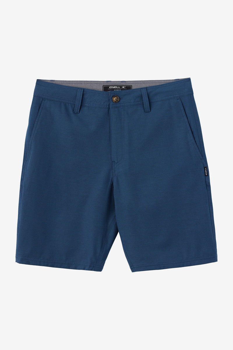 O'neill Men's Reserve Light Check 19" Hybrid Shorts