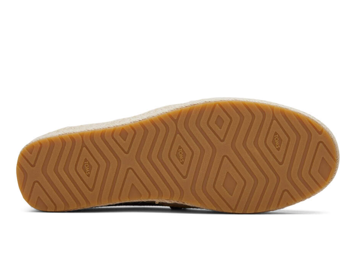 TOMS Valencia Platform Black Canvas Women Slip-On