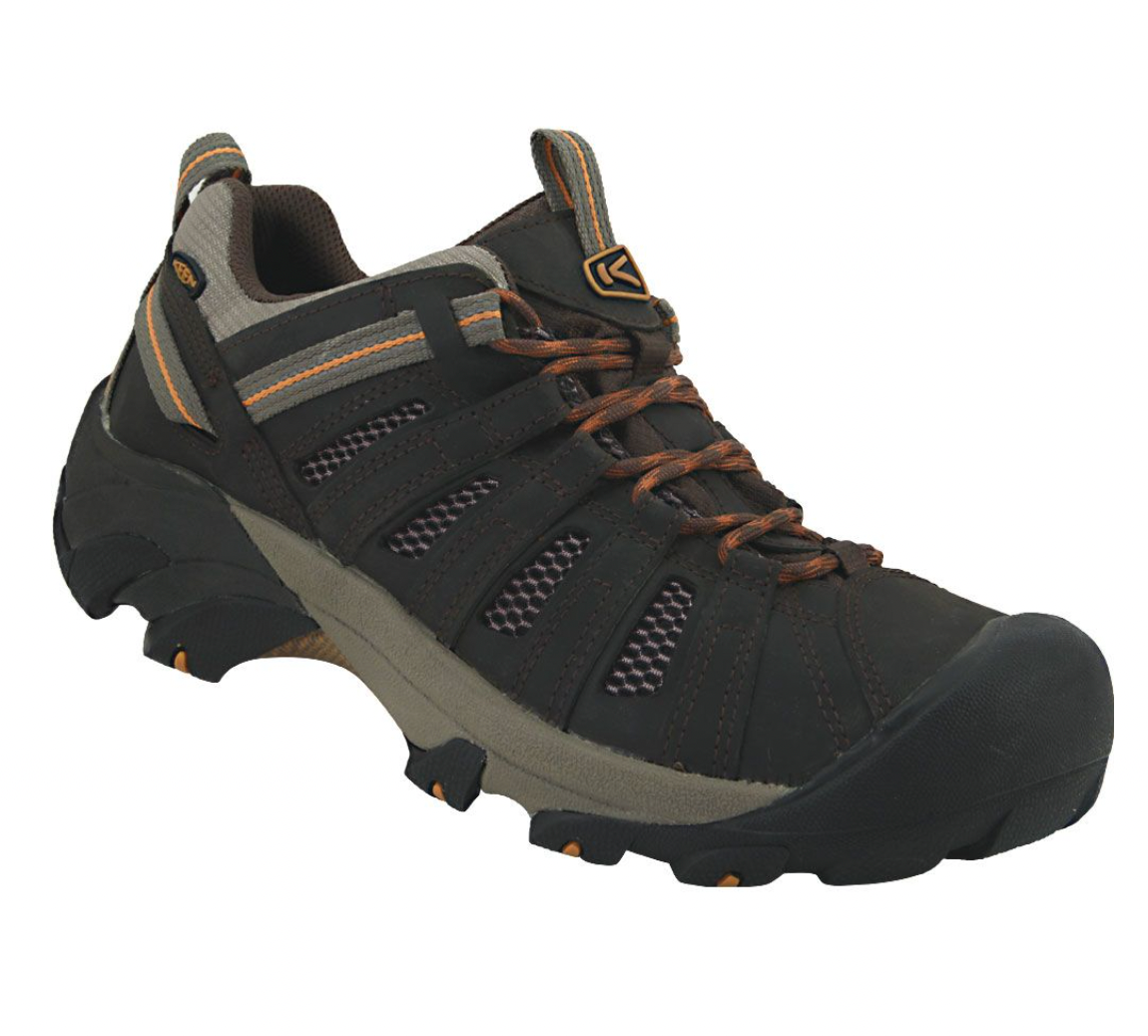 KEEN Voyageur Black Olive Inca Gold Men's Hiking Shoes