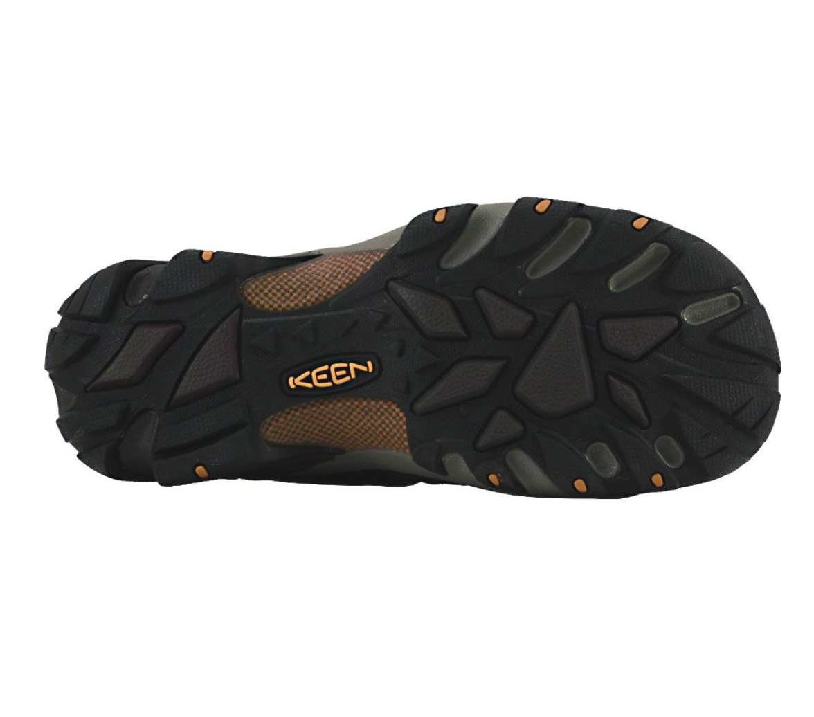 KEEN Voyageur Black Olive Inca Gold Men's Hiking Shoes