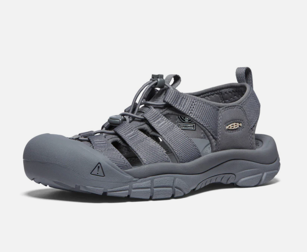 Men's Newport H2 Java/Golden Yellow Closed Toe Sandal | KEEN