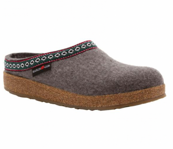 HAFLINGER GZ14 Classic Wool Grizzly Clog Grey