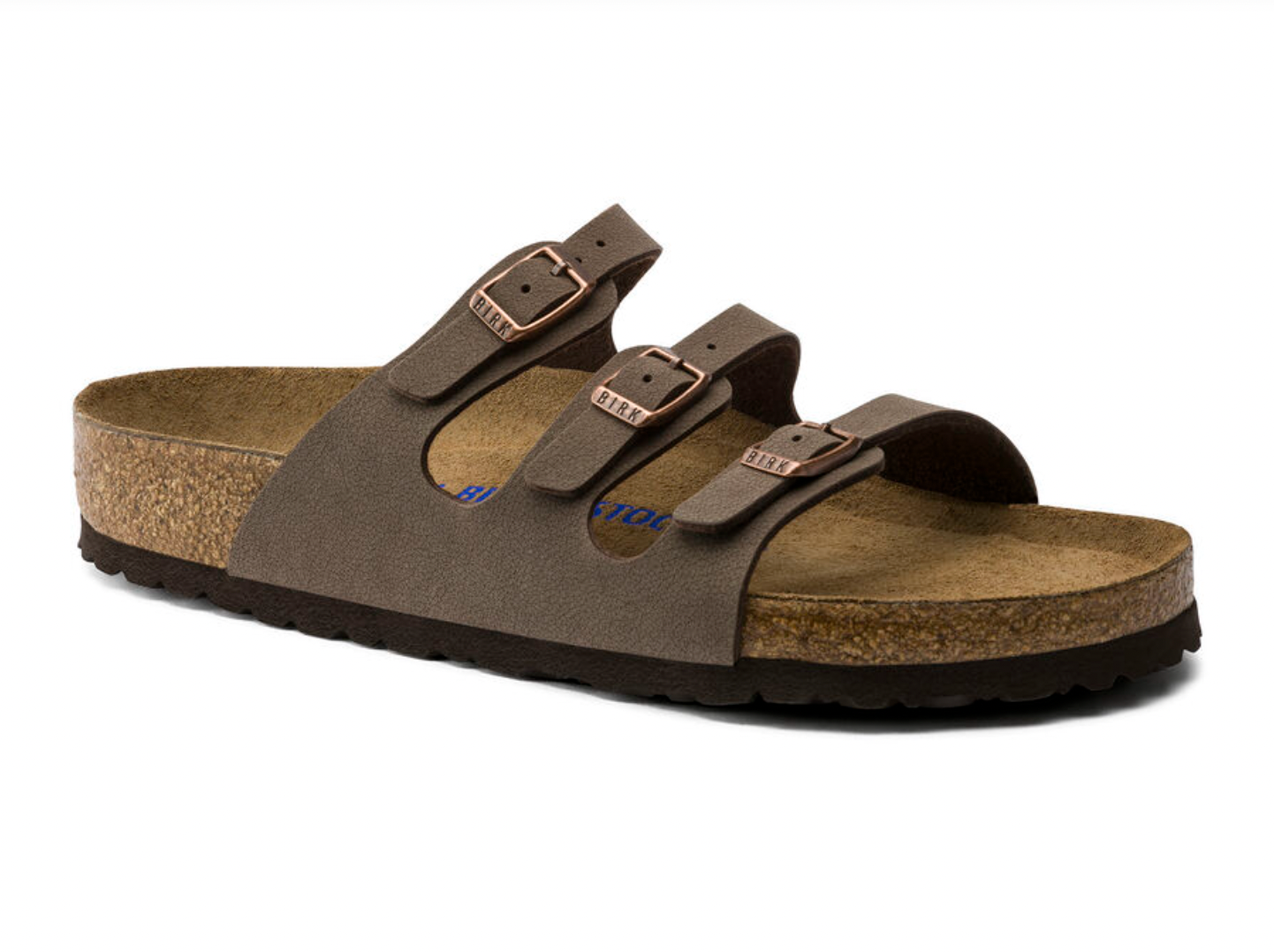 BIRKENSTOCK FLORIDA SOFT FOOTBED BIRKO-FLOR NUBUCK