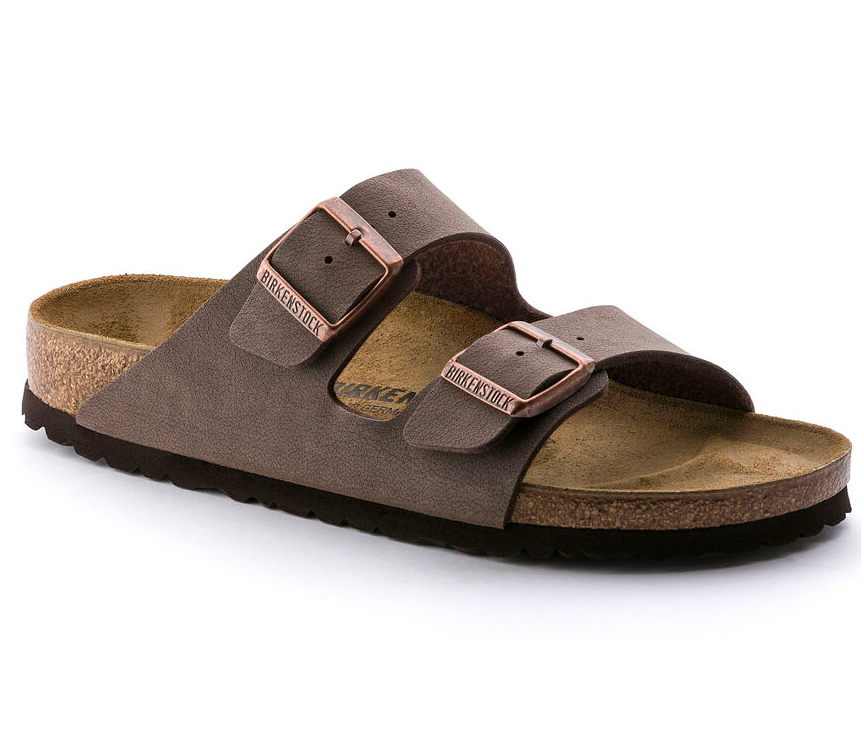 BIRKENSTOCK ARIZONA BIRKO-FLOR NUBUCK