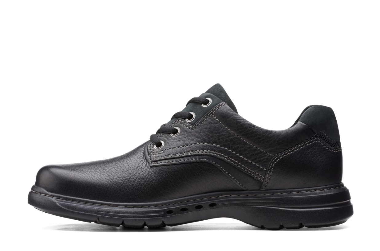 Clarks Men's Un Brawley Pace Black Leather 26151781