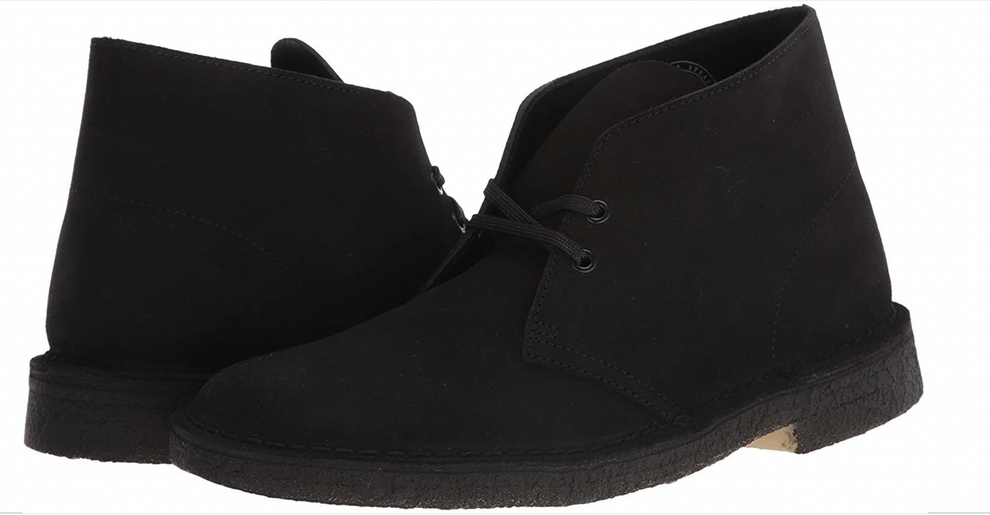 CLARKS ORIGINALS Desert Boot Boots Black New