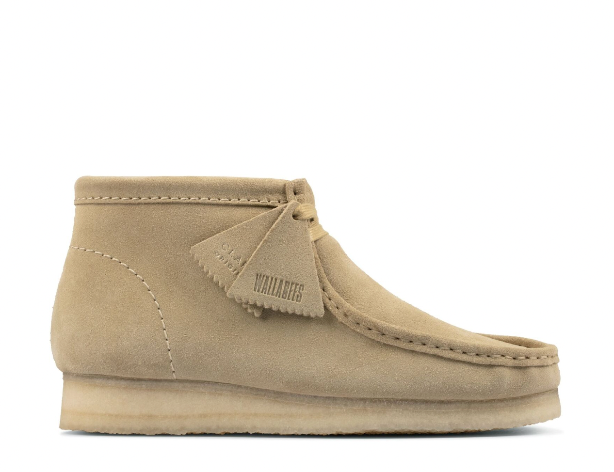 Clarks Men's Wallabee Boot Maple Suede 26155516