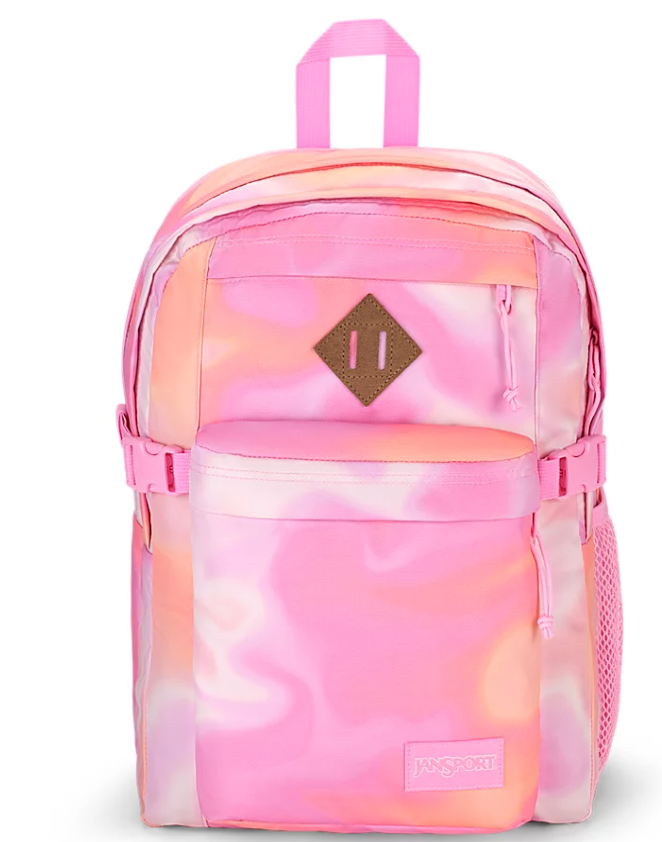 Jansport peach backpack shop