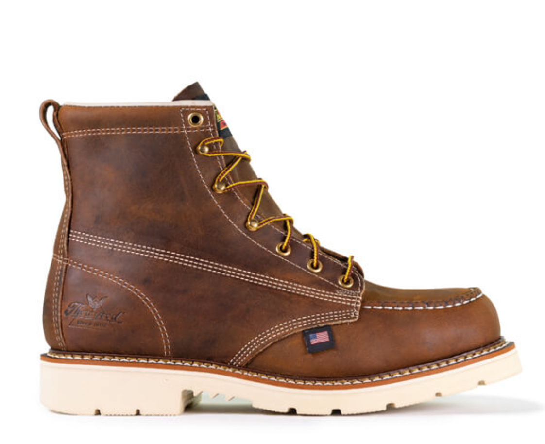 Thorogood 6" Trail Crazyhorse Safety Toe - Moc Toe MAXWear 90