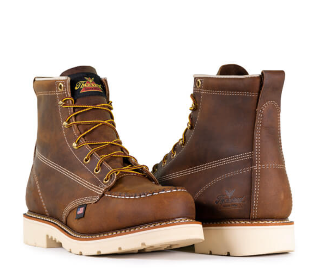 Thorogood 6" Trail Crazyhorse Safety Toe - Moc Toe MAXWear 90