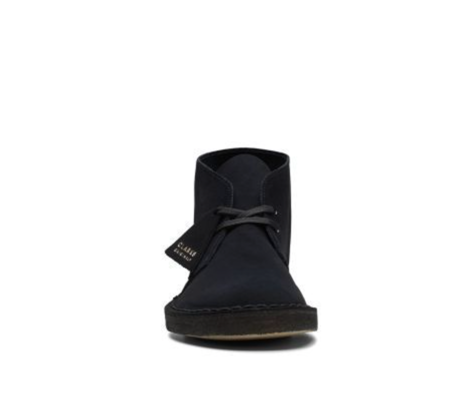 Clarks Men's Desert Boot Black Suede