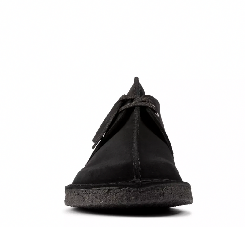 CLARKS Desert Trek Black Suede OasisSports