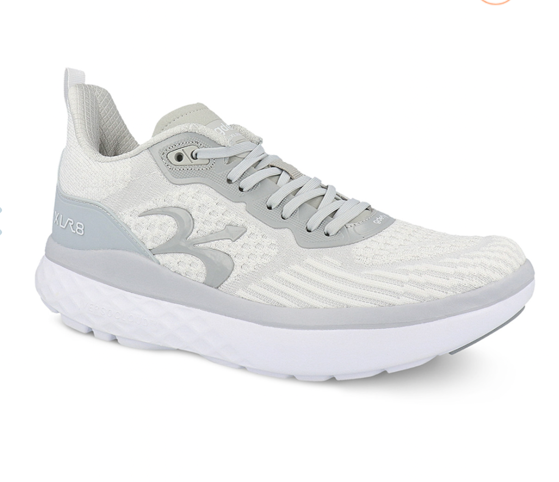 GRAVITY DEFYER Women's GDEFY XLR8 Run White Gray WIDE
