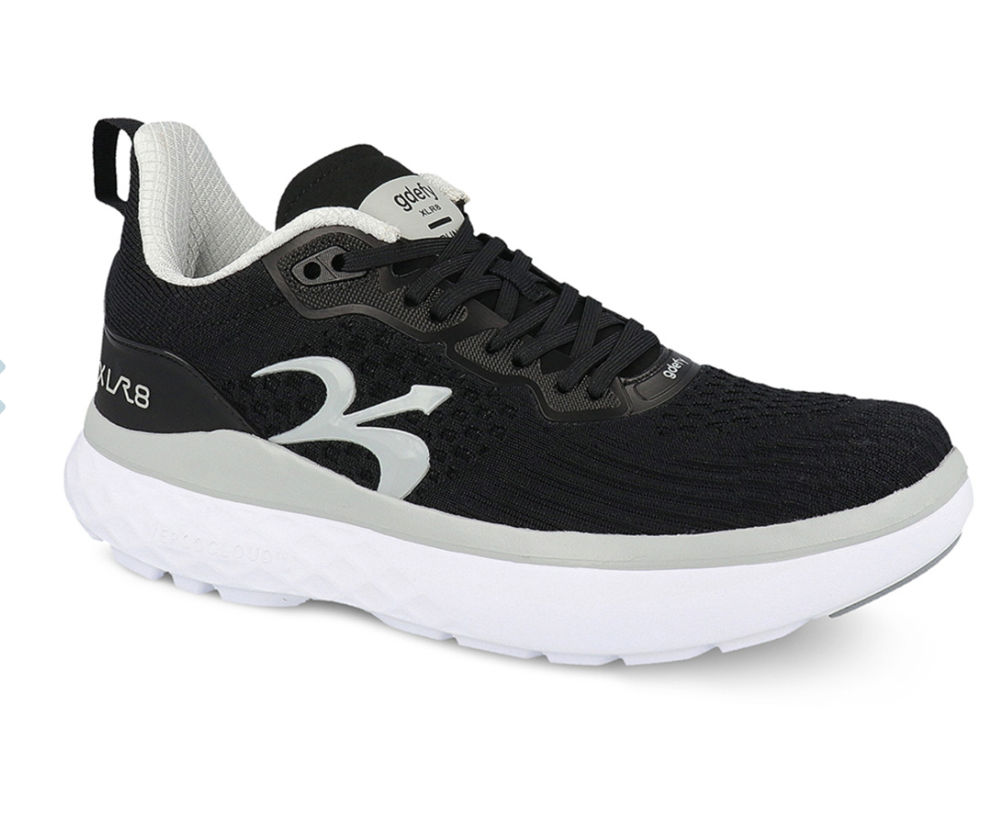 GRAVITY DEFYER Women's GDEFY XLR8 Run Black Silver Medium