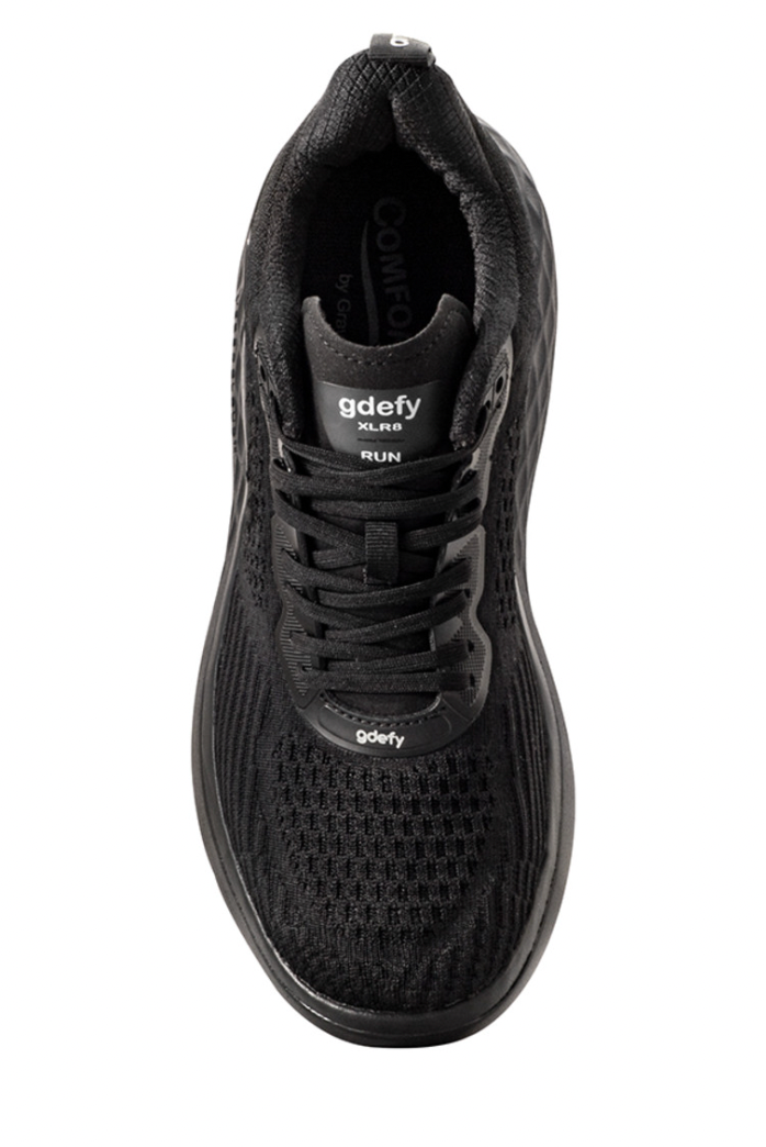 GRAVITY DEFYER Men's GDEFY XLR8 Run Black Medium