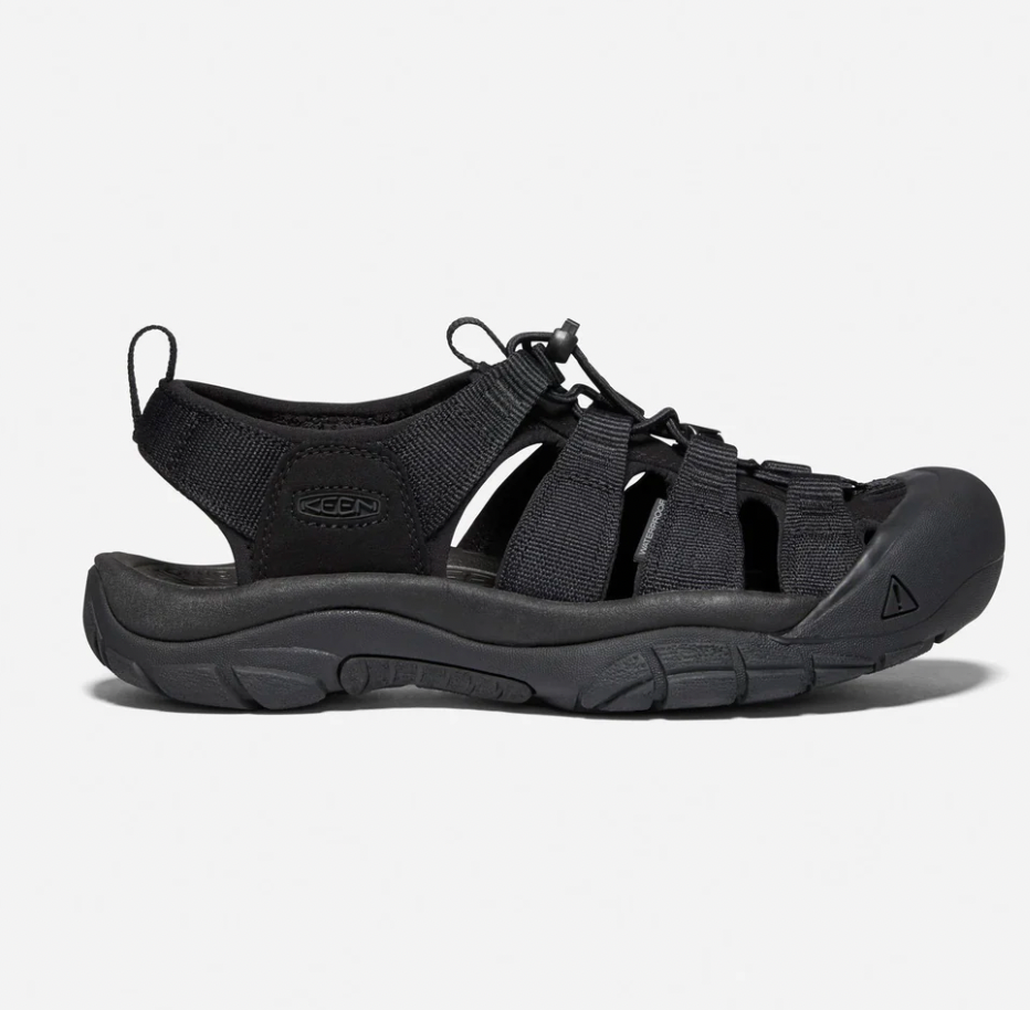 Keen Men's Newport H2 Sandal Triple Black