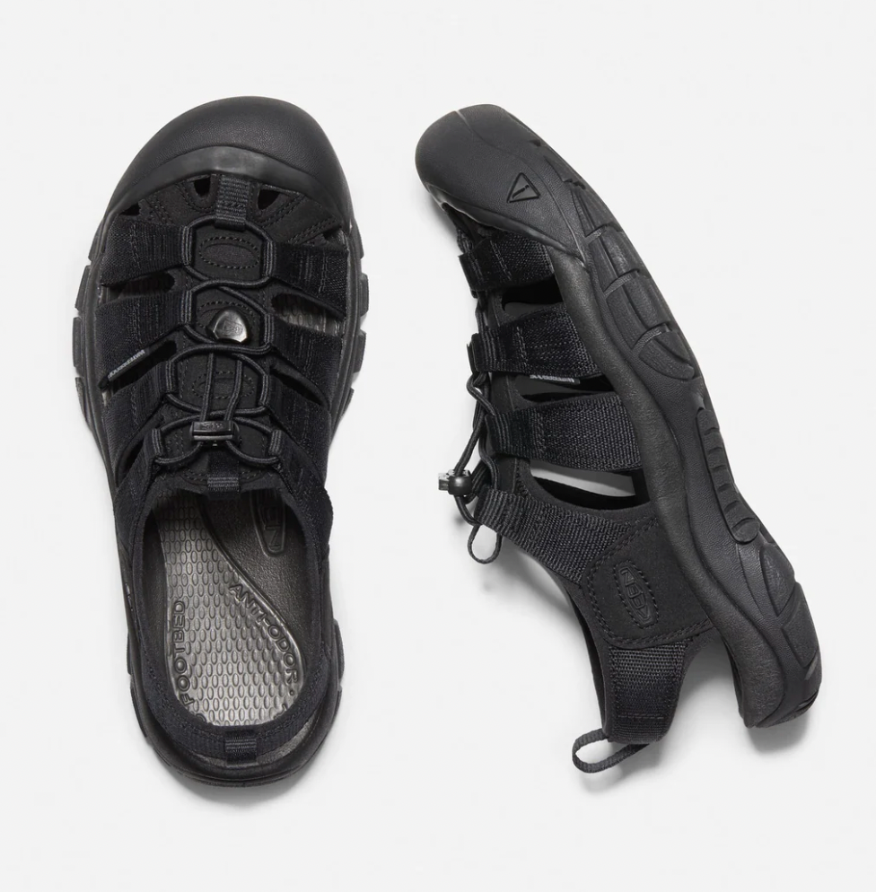 Keen Men's Newport H2 Sandal Triple Black