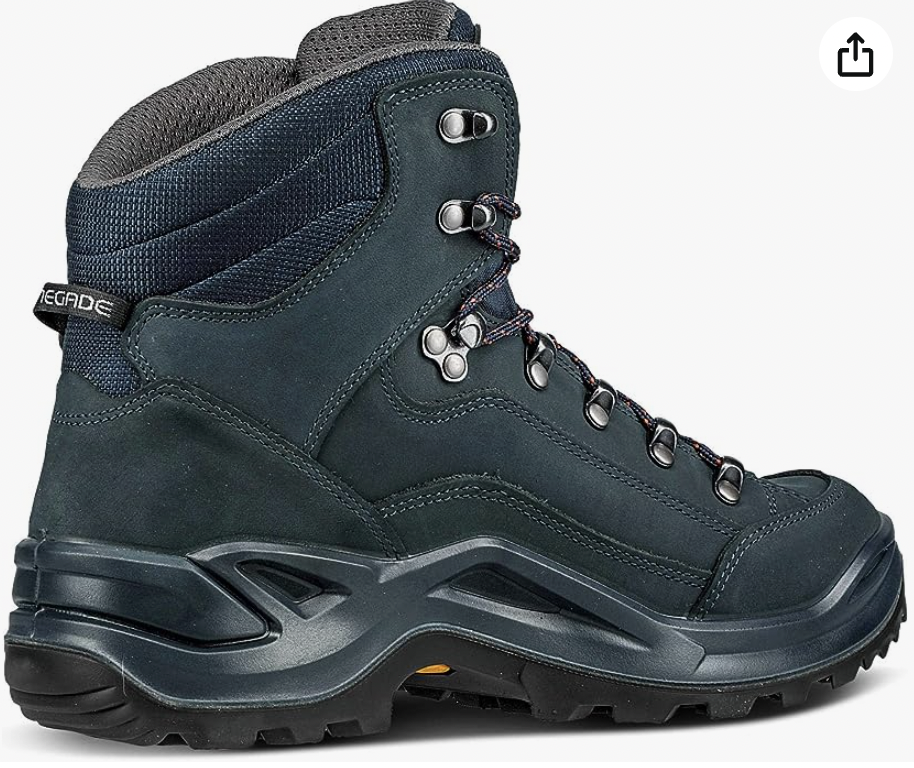 LOWA Renegade GTX MID Navy Orange Men Boot