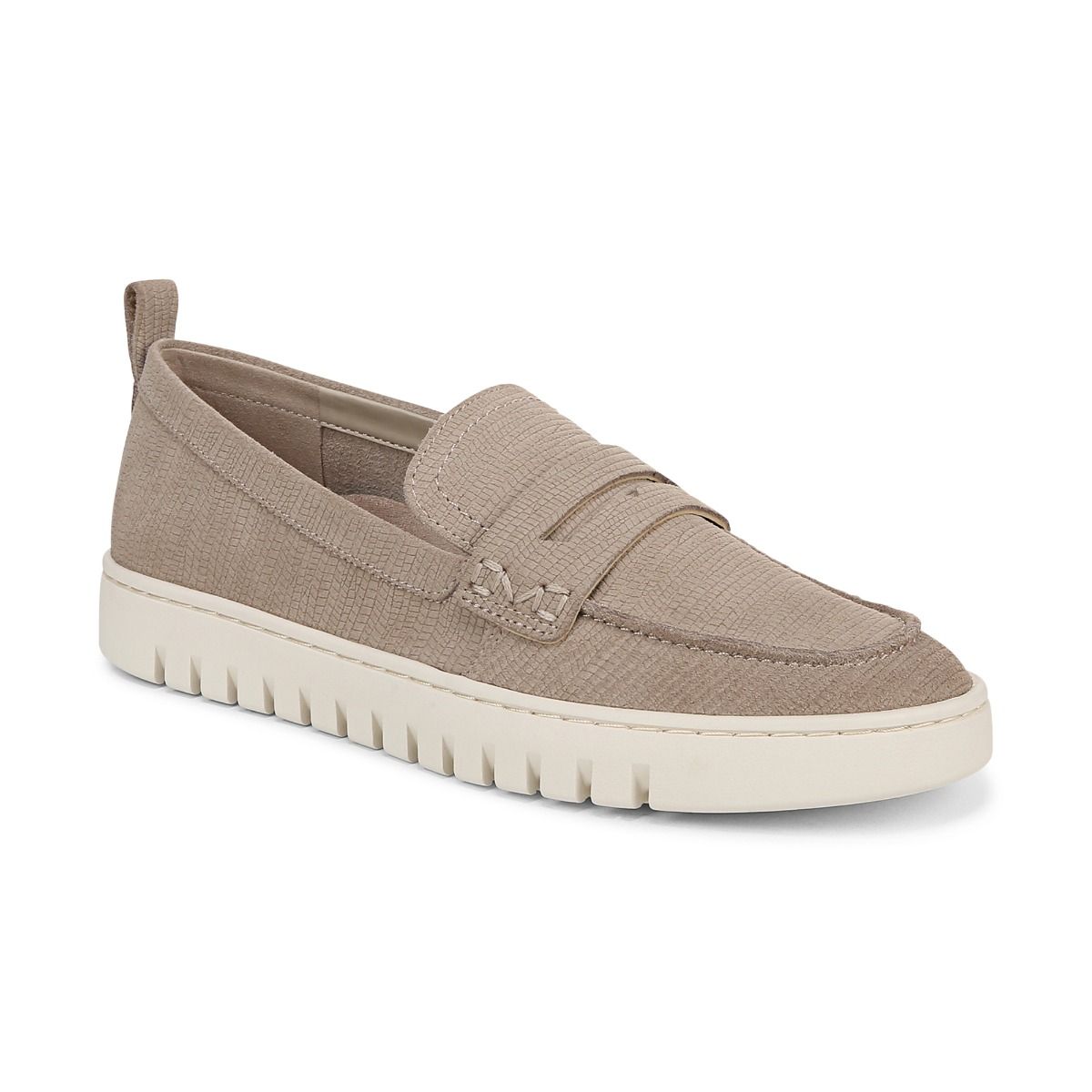 Vionic Women's Uptown Loafer Cobblestone Suede