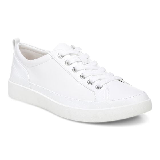 VionicWomens Winny Sneaker  White Leather